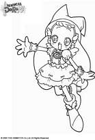 coloriage magical doremi flora la sorciere